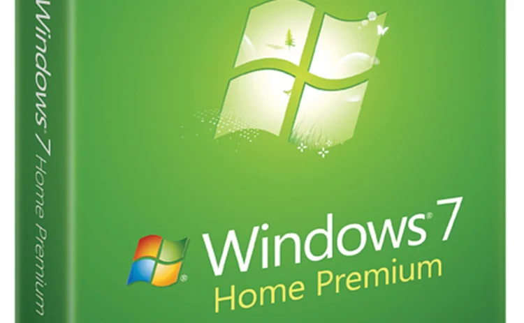 Windows 7 Home Premium box shot