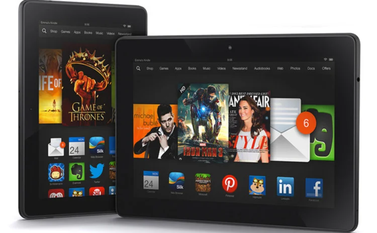 Amazon Kindle Fire HDX 7in and 8.9in