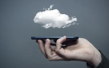cloud over phone