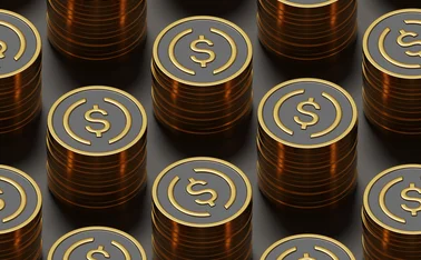 Stacks of stablecoins