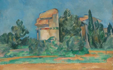 The Pigeon Tower at Bellevue by Paul Cezanne