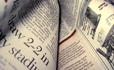 A selection of newspapers
