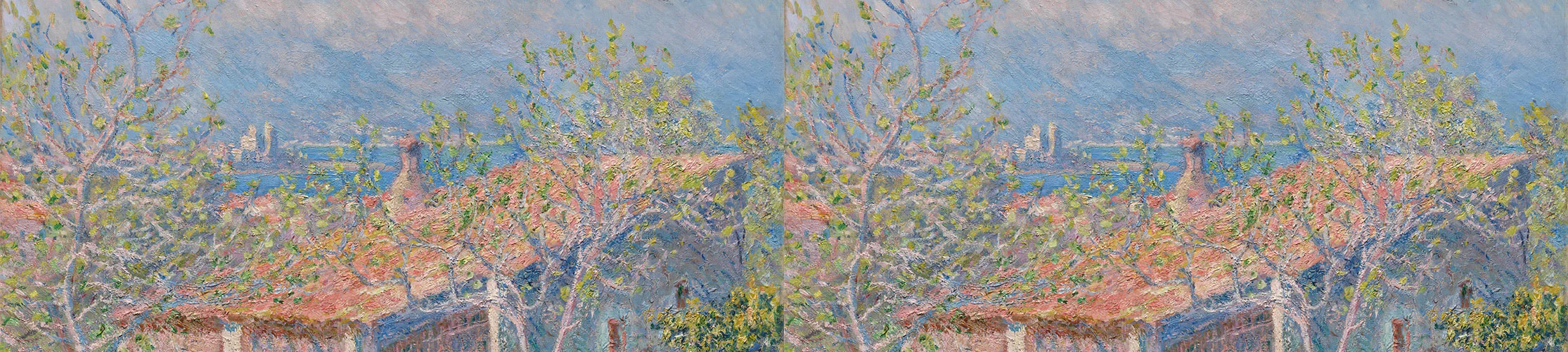 “Gardener’s House at Antibes” by Claude Monet