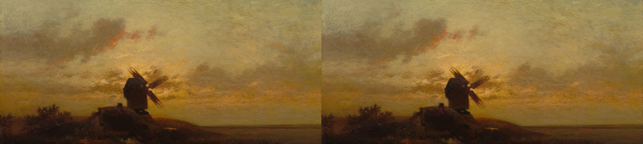 “The Windmill” by Jules Dupré