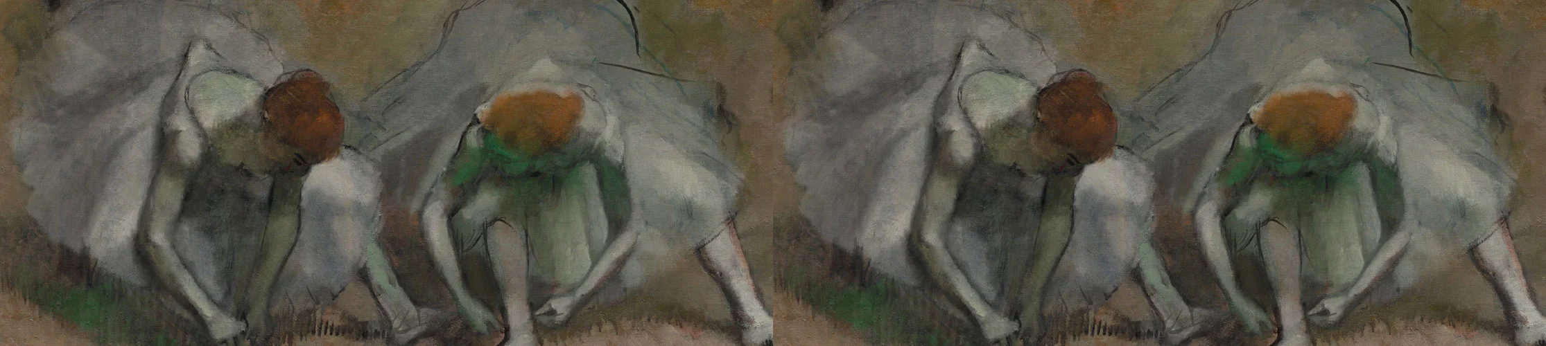 Frieze of Dancers by Edgar Degas