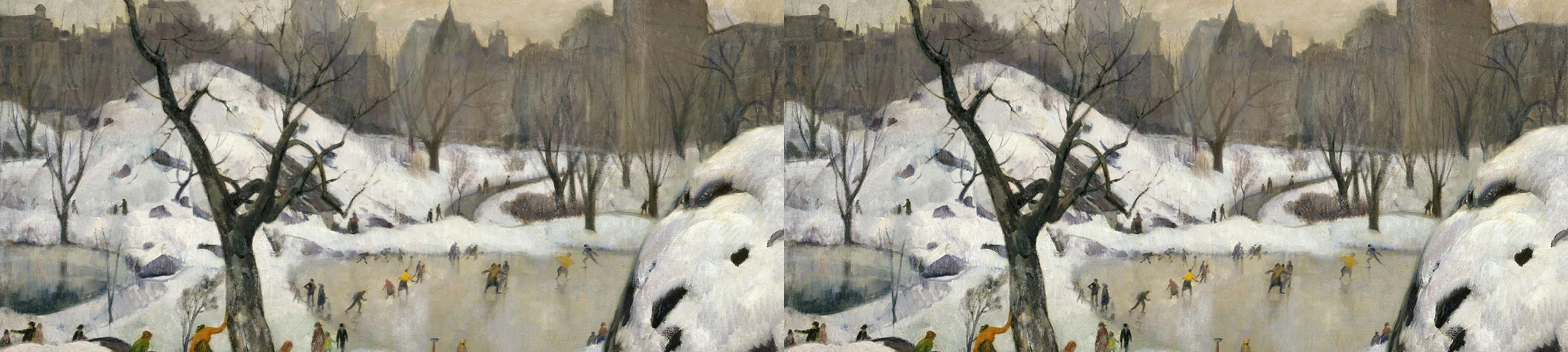 The Park-Winter by Leon Kroll