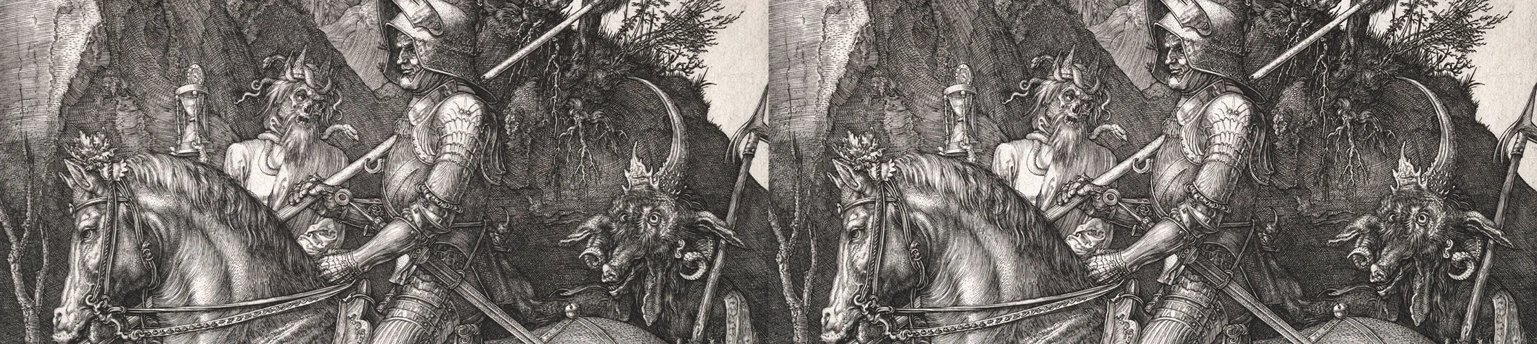 Knight, Death, and the Devil by Albrecht Dürer