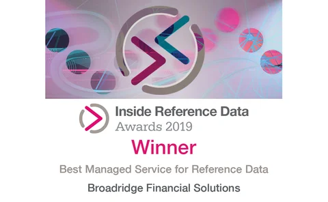IMDIRD19 – 49 Best Managed Service for Reference Data – Broadridge Financial Solutions