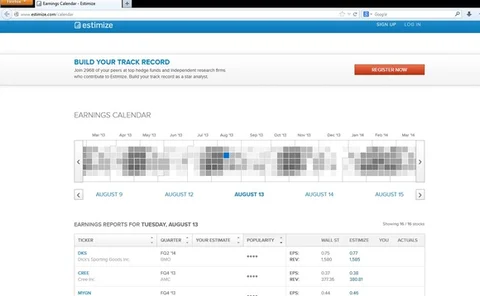 estimize-earnings-calendar