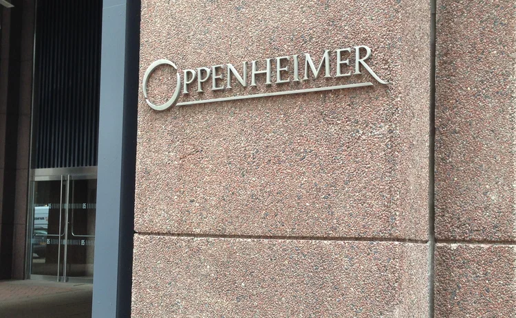 Oppenheimer's office at 85 Broad Street in New York oppenheimer