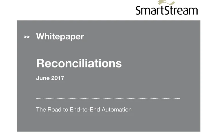 Reconciliations whitepaper Reconciliations whitepaper