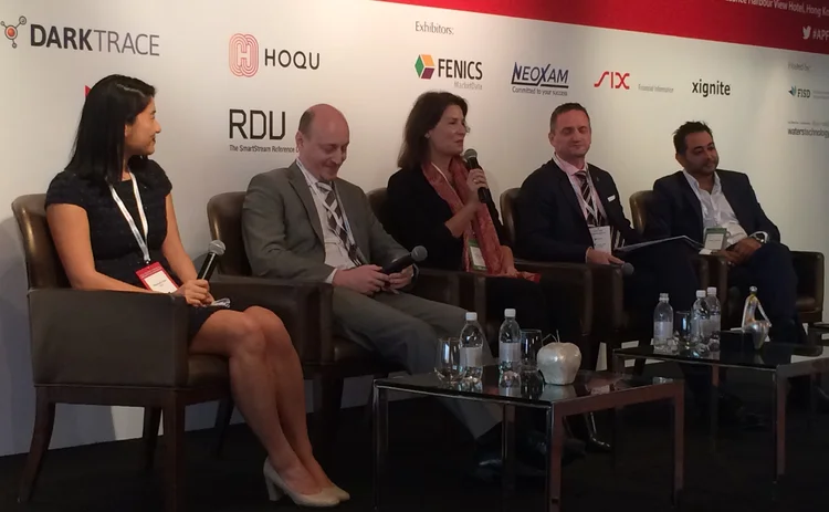 APFIC 2017: Creating Licensing panel: Stephanie Chen, Denis Avetisyan, Virginie Barbot, David Dubery, Nimesh Bharadia apfic-licensing-cloud-stephanie-chen-bats-denis-avetisyan-rts-virginie-barbot-deutsche-borse-david-dubery-trg-nimesh-bharadia-tradition