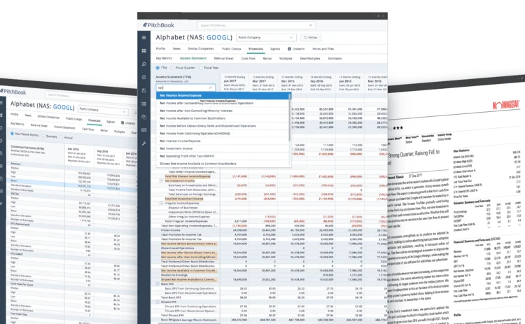 PitchBook public data