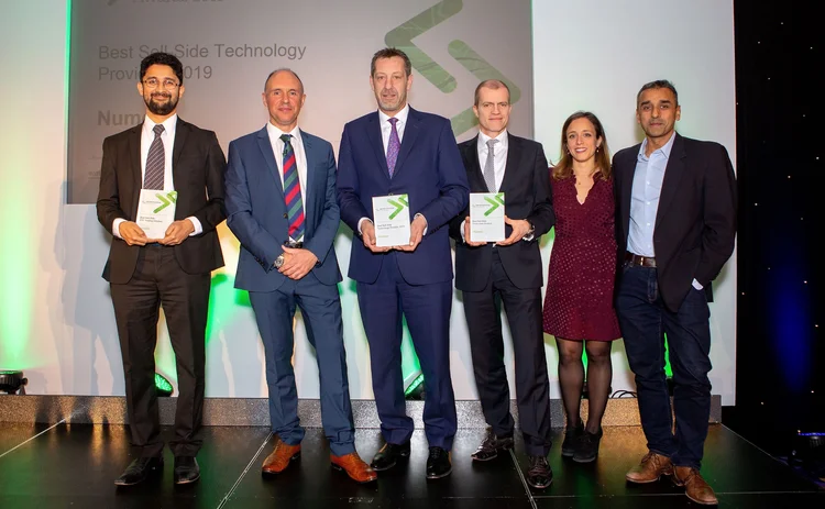 Numerix SST Awards 2019 overall tech provider