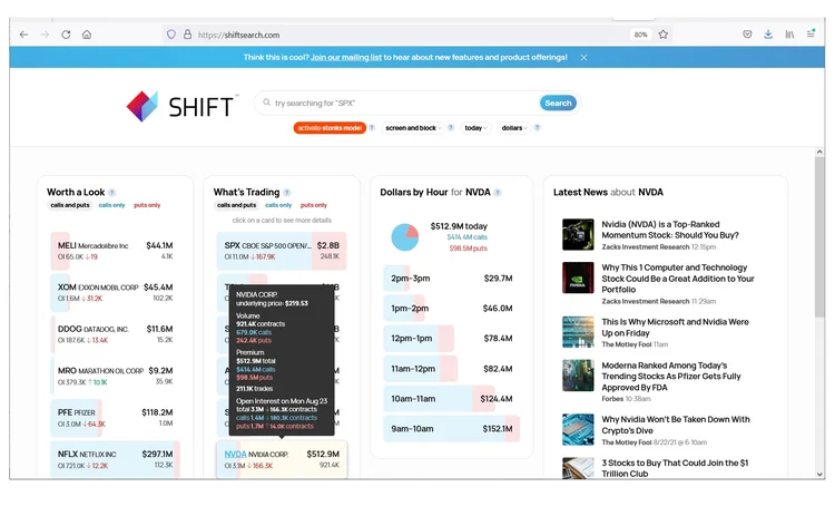 Vesica Technologies' Shift Search vesica-technologies-shift-search