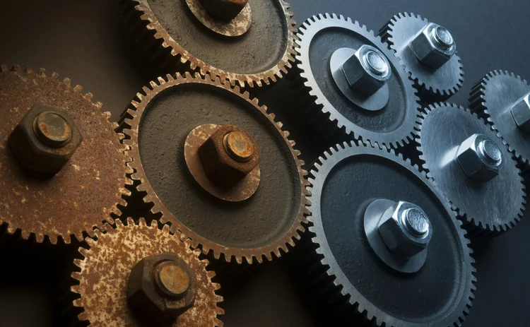 rusty gears