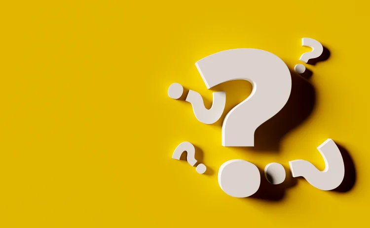 question marks
