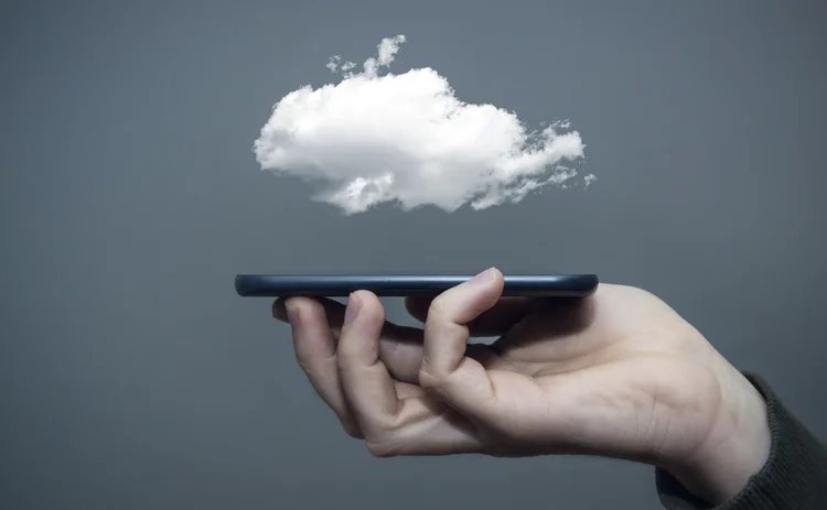 cloud over phone