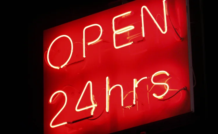 24 hours sign