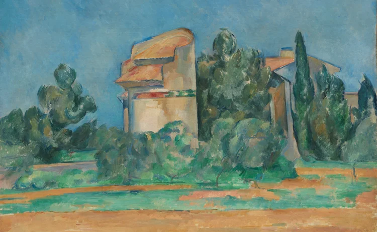 The Pigeon Tower at Bellevue by Paul Cezanne