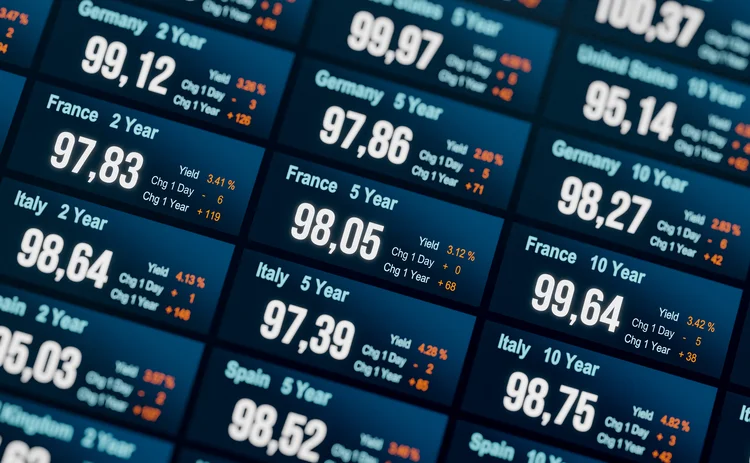 Trading screen showing EGB prices