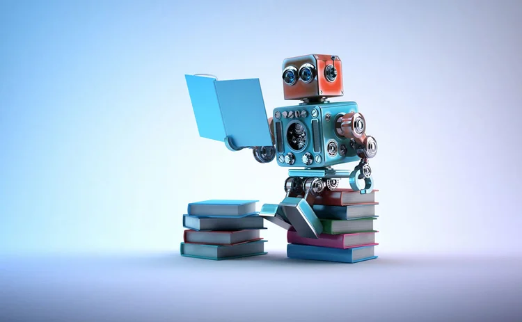 Robot reading Robot reading