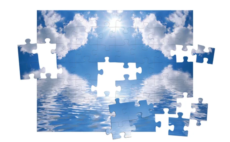 Cloud jigsaw