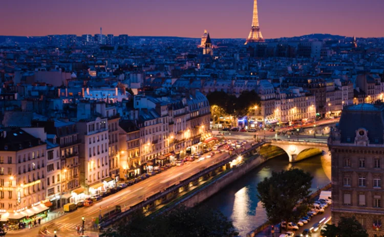 Paris at night