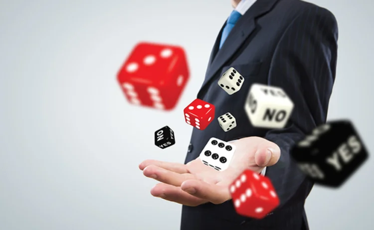 Taking a risk with dice