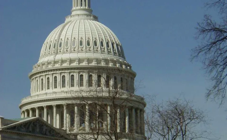 Capitol building in Washington DC