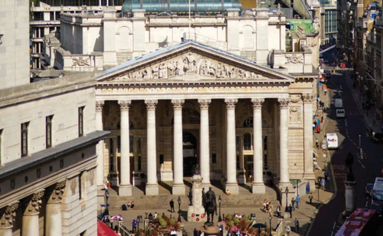 Royal Exchange in central London