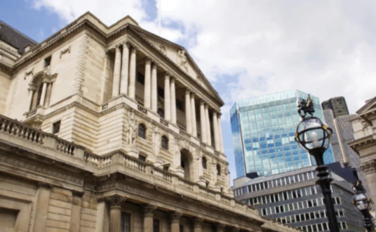 The Bank of England in London