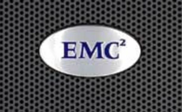 An EMC logo