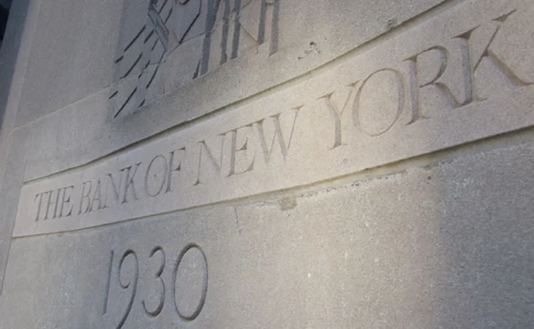 Bank of New York on Wall Street