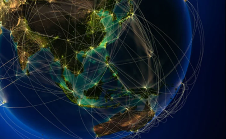 Asia globe