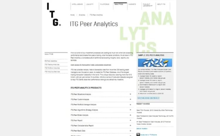 itg-peer-analytics itg-peer-analytics