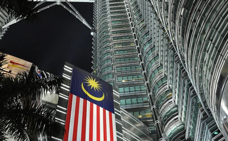 Petronas Towers at night