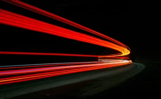 light in tunnel