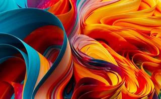 abstract orange colour 