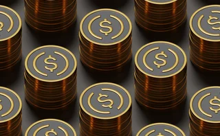 Stacks of stablecoins