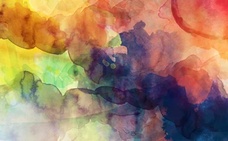 Colorful abstract background in digital painting