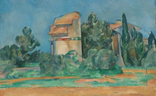 The Pigeon Tower at Bellevue by Paul Cezanne