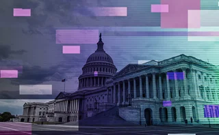 Digital politics - stock photo