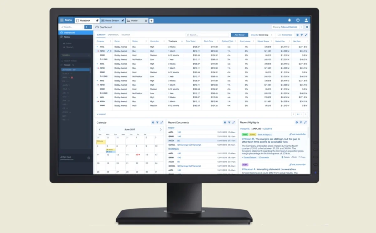 Sentieo Debuts Research Management System to Manage Data, Notes in Desktop  - WatersTechnology.com