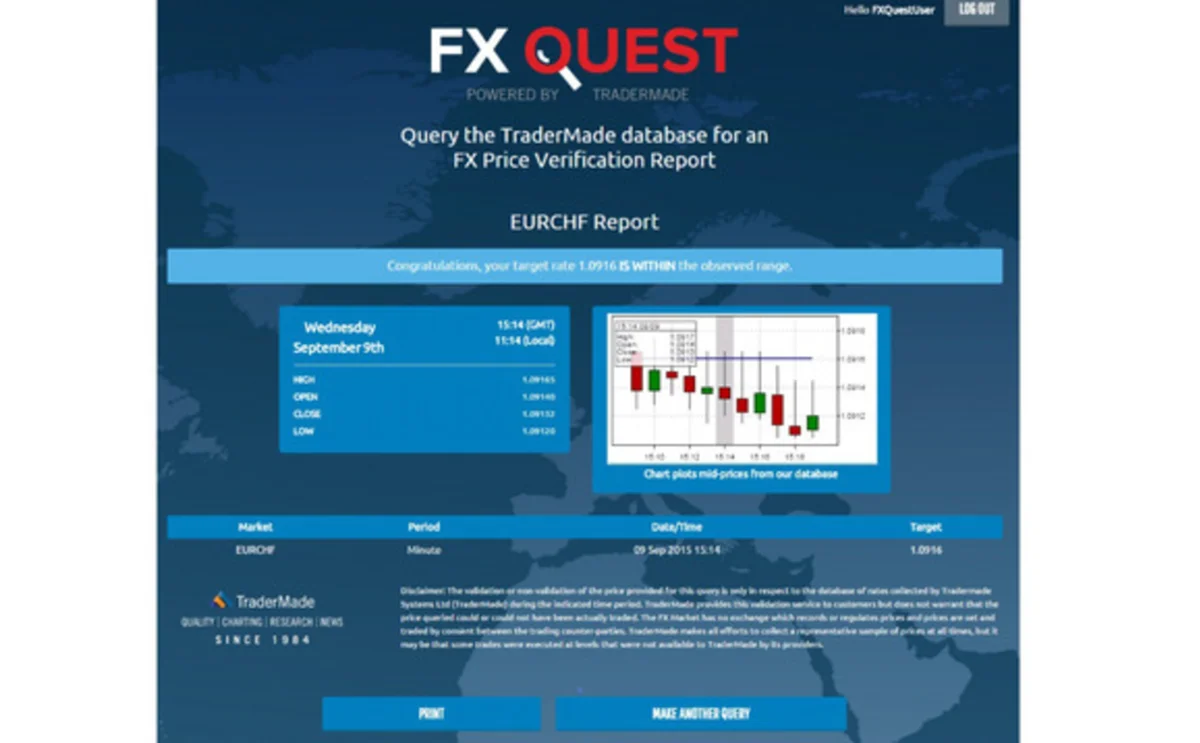 TraderMade Launches Historical FX Data Search Portal WatersTechnology