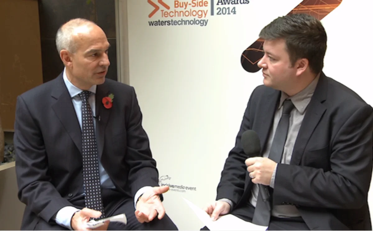 Stephen Butcher Buy-Side Technology Awards 2014: Stephen Butcher, Charles River ...