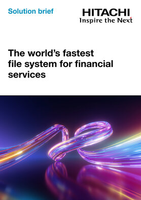 The World’s Fastest File System for Financial Services