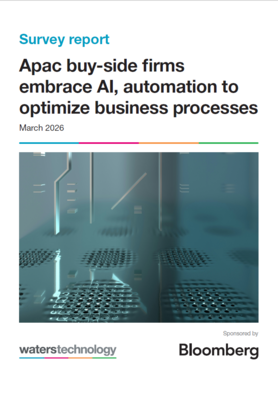 Bloomberg - Apac buy-side firms embrace AI, automation to optimize business processes