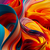 abstract orange colour 