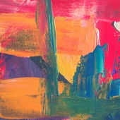 cooler abstract paint